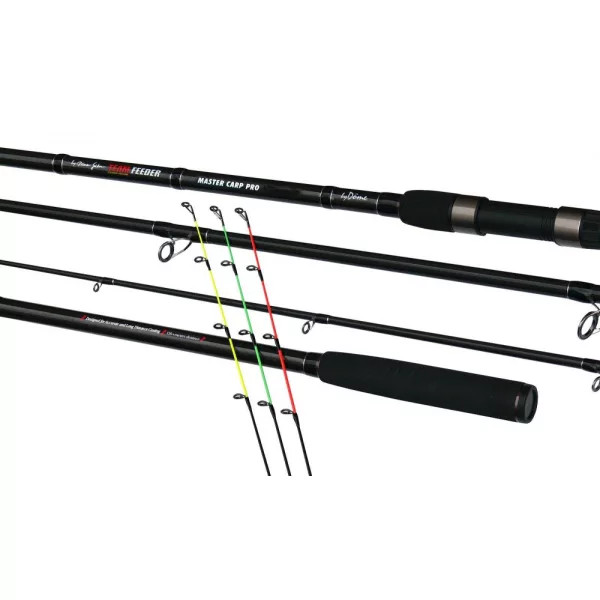 By Döme TEAM FEEDER Master Carp Pro 390H 390cm 40-150gr Canne Feeder Universelle - Poignée EVA fendue 50-90m