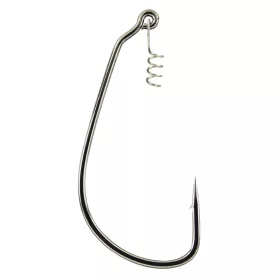 Gamakatsu Worm EWG Hooks Spring Lock Black #3/0 hameçon