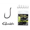 Gamakatsu G-Carp Wide Gape Super Noir 2 10db/csomag À œillet À micro ardillon Hameçon à bouillette