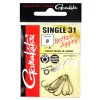 Gamakatsu Single 31 Hooks Black #8 hameçon