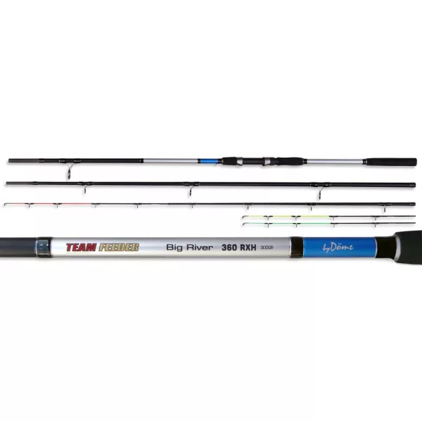 Team Feeder By Döme Big River 300 RXH 100-250g Canne Feeder
