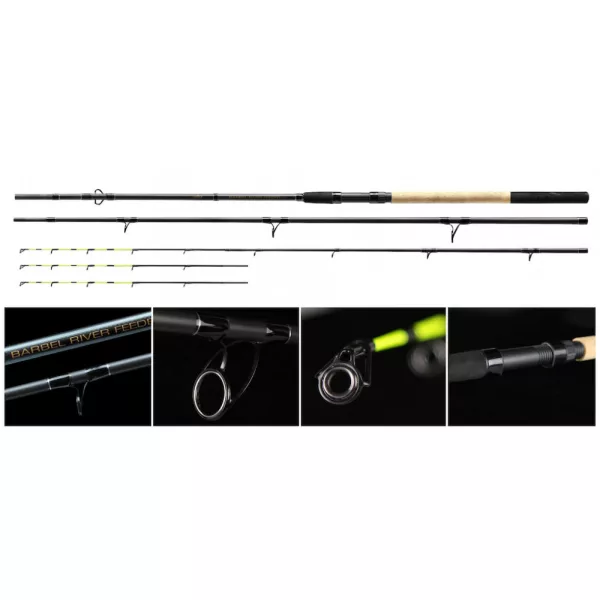 Canne Feeder NEVIS Barbel River Feeder 360XXH 100-250g