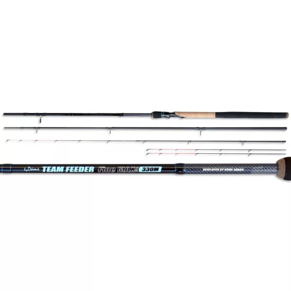 By Döme TF Fine Max 350ML 20-50gr 3+3 pièces Canne Feeder