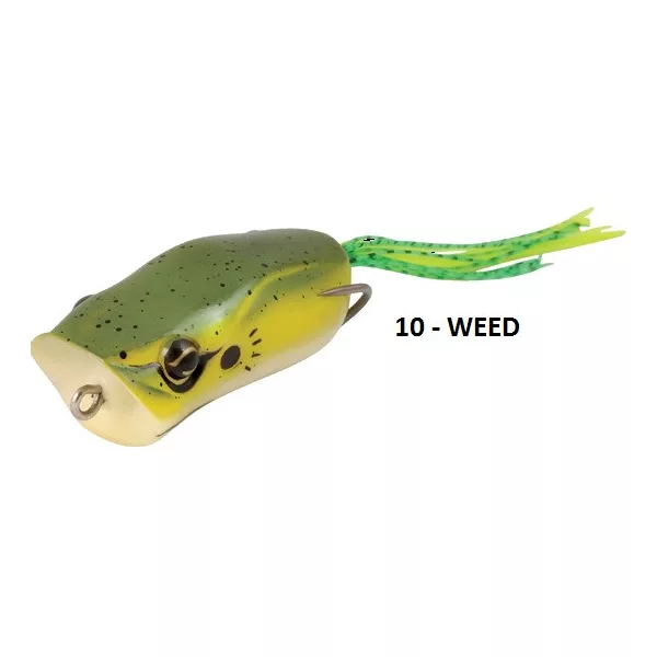 Rapture Popper Grenouille 6cm 15gr Grenouille en caoutchouc anti-herbe