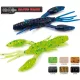 Rapture ULC Alive Craw 5cm 1,8gr Noir Appât en caoutchouc souple 12 pièces