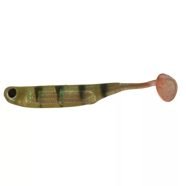 Rapture Power Minnow Hummer Tail 7,5cm Perch Leurre en plastique 6 pièces