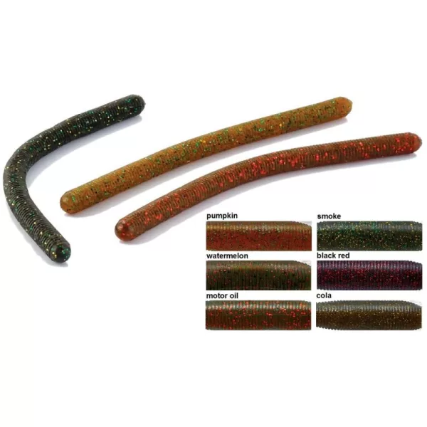 Rapture W. Flick Stick 11,5cm Black&Red Leurre souple 10 pièces