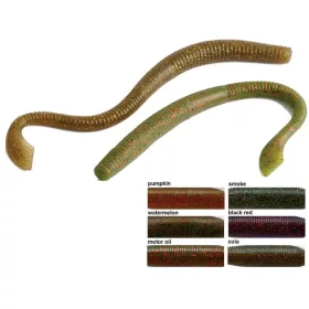   Rapture W. Ver de terre P.T. 15cm Citrouille Leurre souple 10db