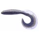 Rapture Fun Tail Grub 6,5cm Noir Argent Leurre plastique 10 pièces