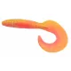 Rapture Fun Tail Grub 8,5cm Red Flame Yelow Leurre en plastique 10 pièces