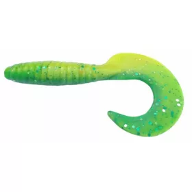   Rapture Fun Tail Grub 8,5cm Citron Vert Appât en plastique 10 pièces