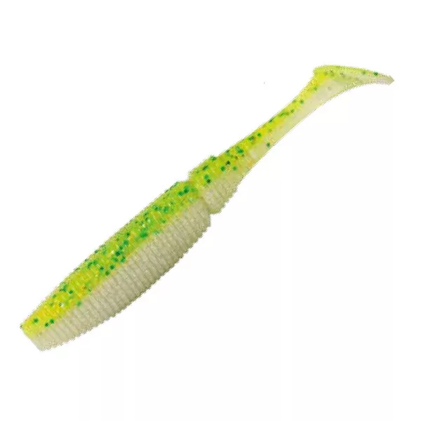 Rapture Power Shad Dual 7,5cm Apple Mint Leurre en caoutchouc souple 15 pièces
