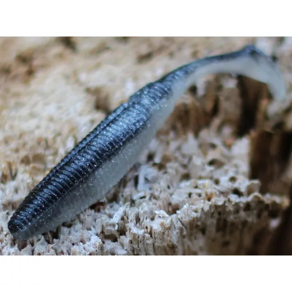 Rapture Power Shad Dual 7,5cm Black Silver Leurre en plastique 15 pièces