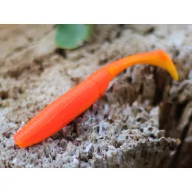   Rapture Power Shad Dual 10cm Red Flame Ylw Leurre en plastique 8 pièces