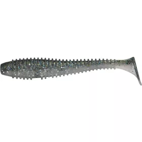   Rapture Leurre souple Nervuré Swing Shad 7cm Bleu Fumée Leurre en plastique 12 pièces