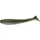 Rapture Leurre souple Nervuré Swing Shad 9,5cm Vert Fumée Leurre en plastique 7 pièces