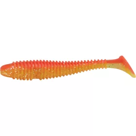   Rapture Leurre souple Nervuré Swing Shad 9,5cm Rouge-Jaune Leurre en plastique 7 pièces