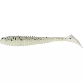   Rapture Ribbed Swing Shad 4cm Glowing Leurre plastique 14 pièces