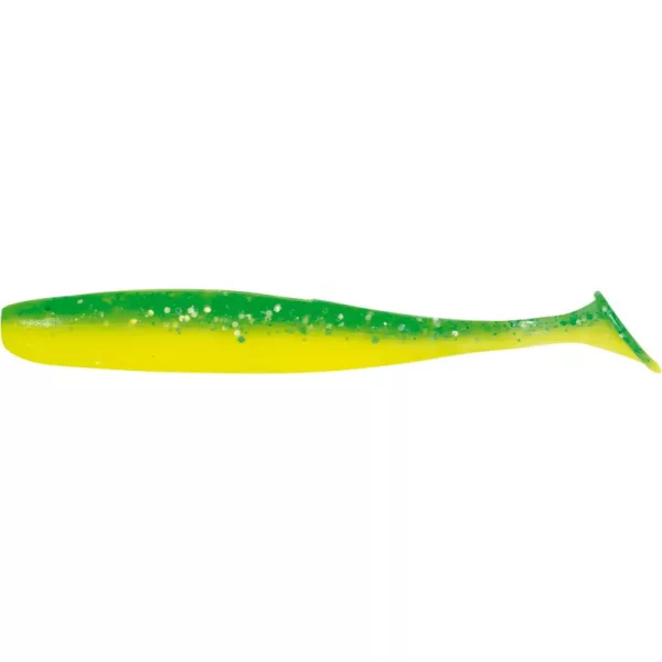 Rapture Xciter Shad 7.5cm Jaune Citron Appât en plastique 8db