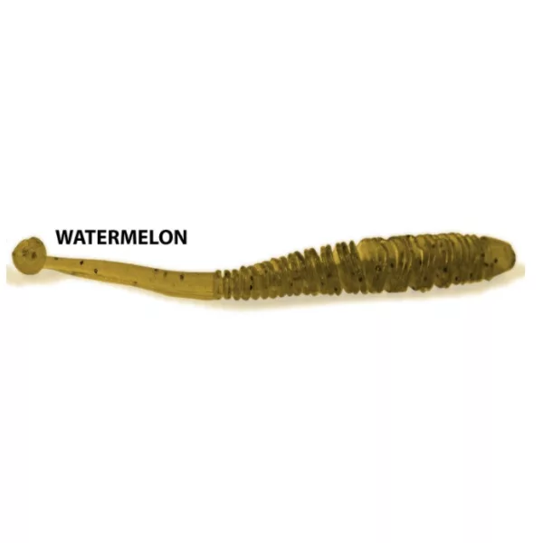 Rapture Evoke Worm 6cm Pastèque Leurre plastique 12 pièces