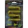 Rapture Kit Leurre souple Slugger Shad 7,5cm Fantôme Chartreuse 4+2 pièces Kit de leurres artificiels