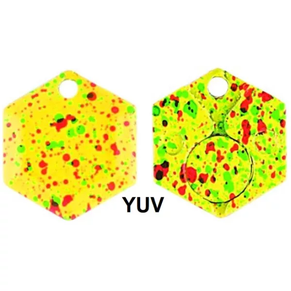 Rapture Area Bottom Hexa 1cm 1,3gr YUV Cuillère tournante