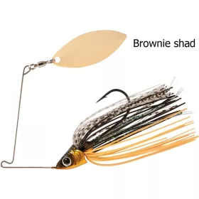   Rapture Sharp Spin Single Willow 14gr Spinnerbait Shad Marron