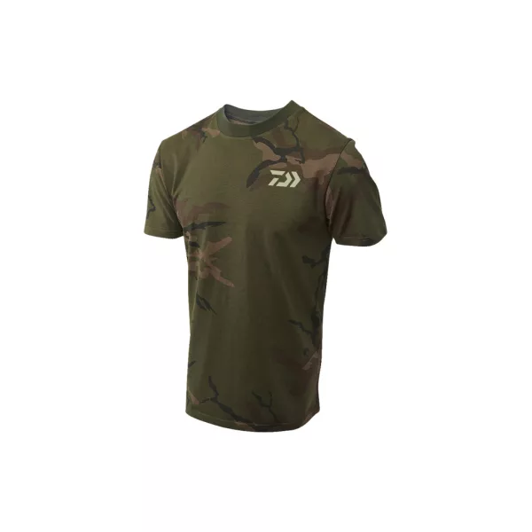Daiwa Carp Camo Green Camo Póló L