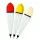K-Karp Kit de flotteurs marqueurs pour herbiers et de mesure en 3 couleurs Forme Courte 40gr 3 pièces