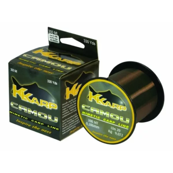 K-Karp Mimetic 600m 0,309mm Ligne monofilament principale