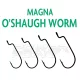 Rapture Magna O Shaugh Worm 4/0 Hameçon offset 10 pièces