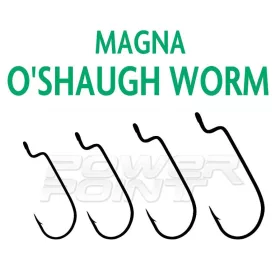 Rapture Magna O Shaugh Worm 2/0 Hameçon offset 10 pièces