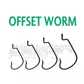 Rapture Offset Worm 02 Hameçon offset 10 pièces