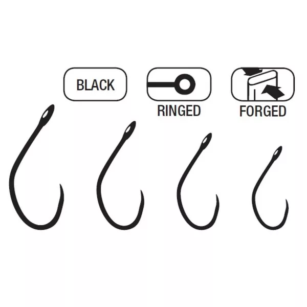 Rapture Trout 10096 04 Hameçon pour poissons prédateurs 15 pcs