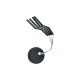 Cralusso Fixation de flotteur à un point 0,9 mm (4 pièces/paquet) 0,9