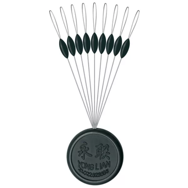 Cralusso Perle butée en caoutchouc de type barillet (9 pièces/paquet) S