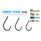Trabucco Shinken Hooks Iseama W/R BN #1 Hameçon à Œillet, Barbelé 10pcs