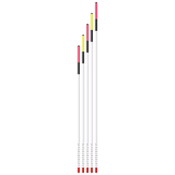 Cralusso Waggler série de tiges avec 0,5 gr de charge supplémentaire