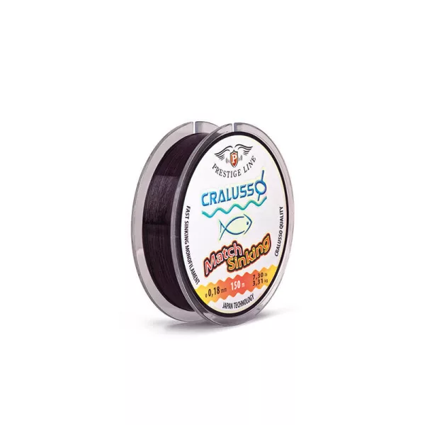 Cralusso - Prestige Immergé 500m - Fil principal - Fil monofilament - 0,16mm