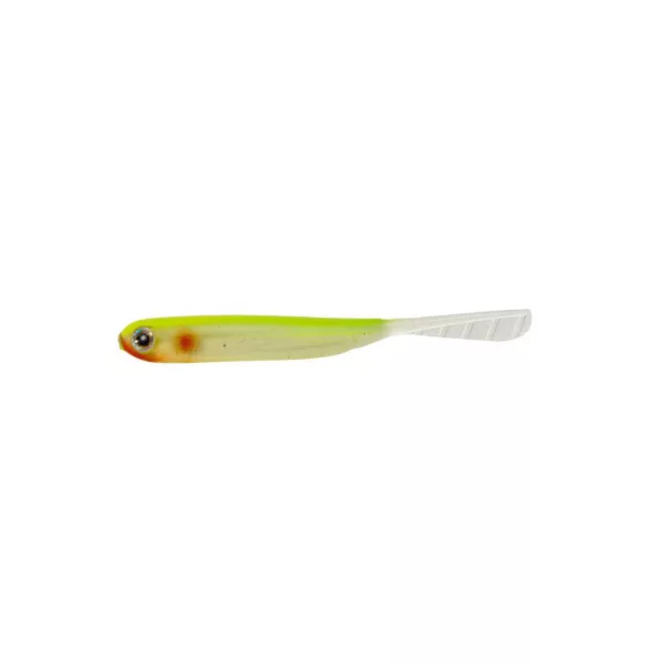 Tiemco PDL Super Livingfish 10cm 20 Crystal Chartreuse Gumihal 6db