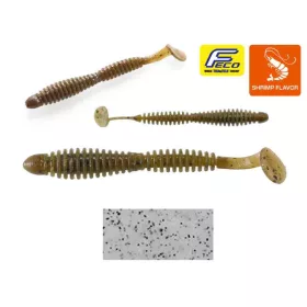   Tiemco Locoism Flexy Shad 7,6cm #161 Whitefish SP Plasztik Csali 9db