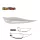 Tiemco Jerky Popper Eco 8,3cm 6gr 01 Pearl White Plasztik Csali 3db
