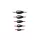 Cralusso Plomb Poire 3002 3gr 5pcs