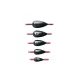 Cralusso Plomb Poire 3002 5gr 5pcs