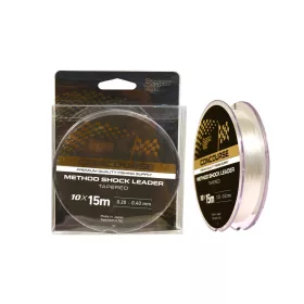   Bas de ligne monofilament Benzár Concourse Method Shock Leader 0,20-0,40mm 10x15m