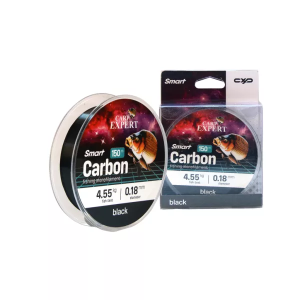 Carp Expert Smart Carbon Fekete 0,50mm Monofil Főzsinór 150m