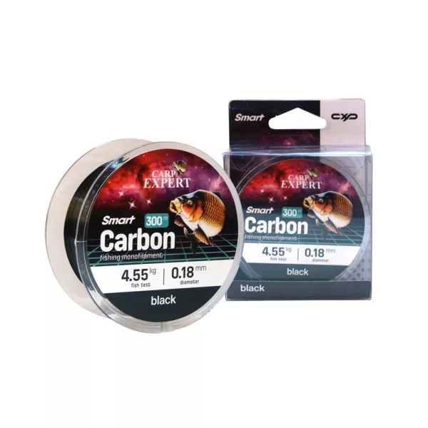 Carp Expert Smart Carbon Fekete 0,40mm Monofil Főzsinór 300m