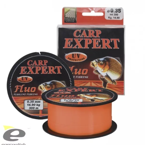Fil de pêche Carp Expert Uv Fluo Orange 0,20Mm 300M