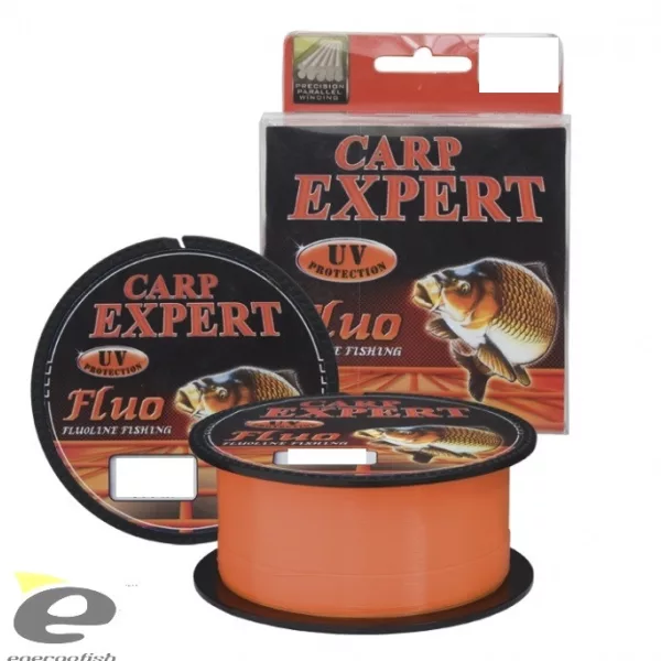 Fil de pêche Carp Expert Uv Fluo Orange 0,25Mm 300M