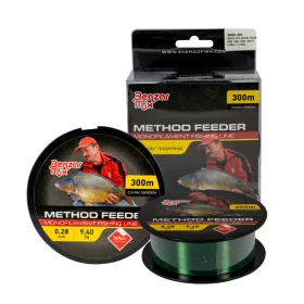 Ligne Benzár Method Feeder Mono Dark Green 300M 0.28Mm